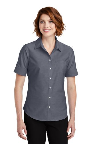 Port Authority Ladies Short Sleeve Oxford Shirt image thumbnail