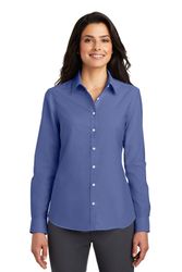 Image of Port Authority Ladies Long Sleeve Oxford Shirt