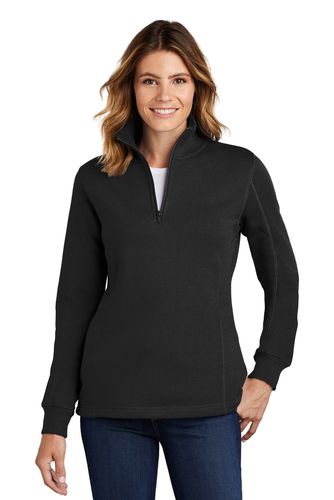 Sport-Tek Ladies 1/4-Zip Fleece Sweatshirt image thumbnail