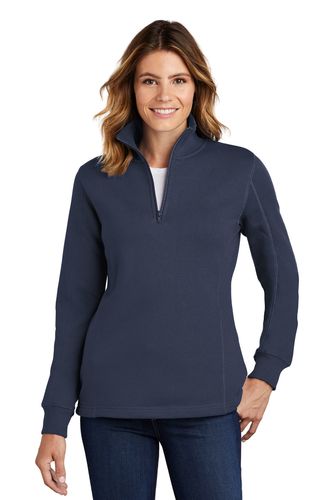 Sport-Tek Ladies 1/4-Zip Fleece Sweatshirt image thumbnail