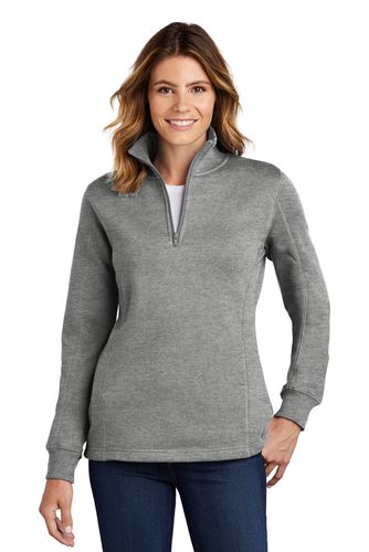 Sport-Tek Ladies 1/4-Zip Fleece Sweatshirt image thumbnail