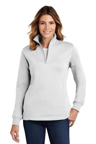 Sport-Tek Ladies 1/4-Zip Fleece Sweatshirt image thumbnail