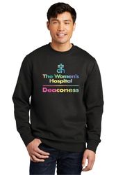 Image of District V.I.T. Fleece Crewneck - Full Front TWH Tie-Dye Print