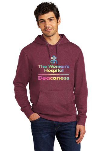 District V.I.T. Fleece Hoodie - Full Front TWH Tie-Dye Print image thumbnail
