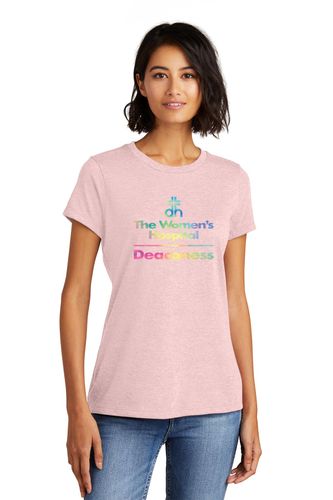 District Women's Short Sleeve Tee - Full Front TWH Tie-Dye Print image thumbnail