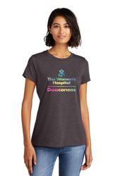 Image of District Women's Short Sleeve Tee - Full Front TWH Tie-Dye Print
