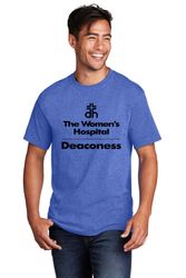 Image of Port & Company Core Cotton Tee - Full Front TWH Print