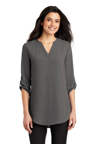 Port Authority Ladies 3/4-Sleeve Tunic Blouse image thumbnail