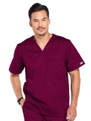 Image of Cherokee Core Stretch Men's Tuckable V-Neck