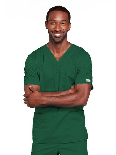 Cherokee Core Stretch Unisex Four-Pocket V-Neck image thumbnail