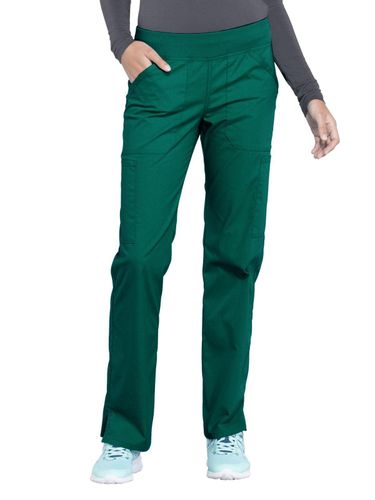 Cherokee Professionals Women's Mid Rise Cargo Pant image thumbnail