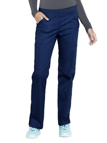 Cherokee Professionals Women's Mid Rise Cargo Pant image thumbnail