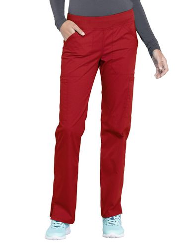 Cherokee Professionals Women's Mid Rise Cargo Pant image thumbnail