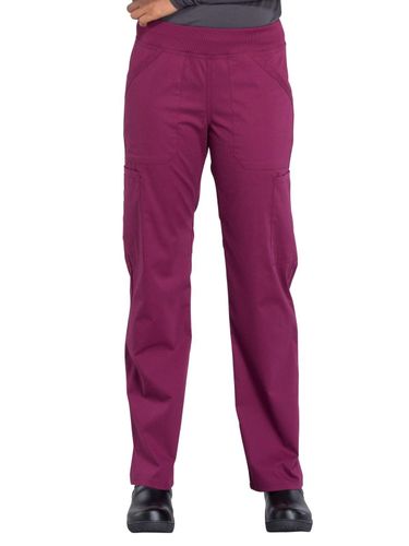 Cherokee Professionals Women's Mid Rise Cargo Pant image thumbnail
