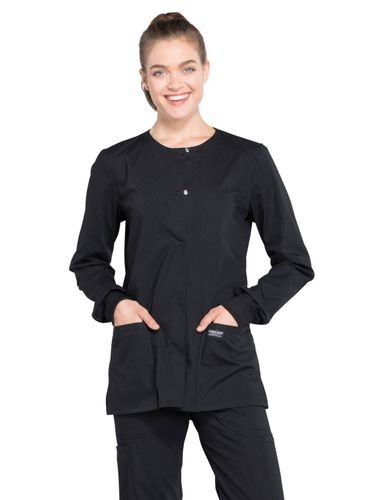 Cherokee Professionals Women's Snap Front Jacket image thumbnail