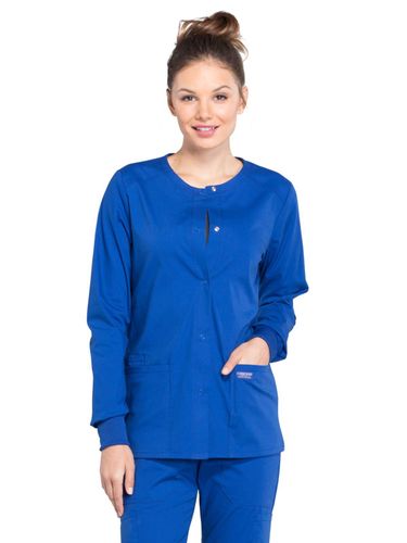 Cherokee Professionals Women's Snap Front Jacket image thumbnail