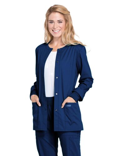 Cherokee Professionals Women's Snap Front Jacket image thumbnail