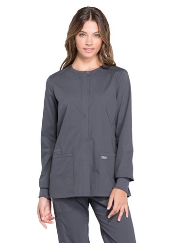 Cherokee Professionals Women's Snap Front Jacket image thumbnail