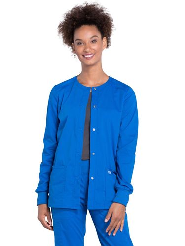 Cherokee Professionals Women's Snap Front Jacket image thumbnail