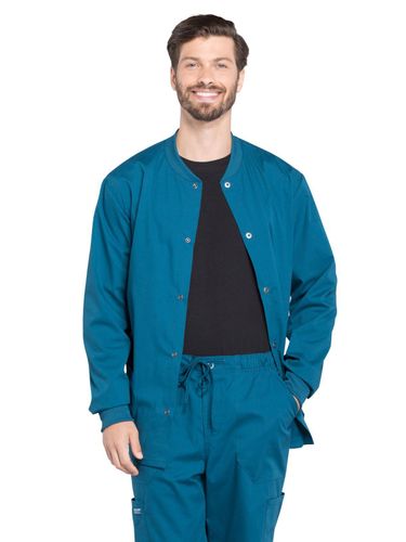Cherokee Professionals Men's Snap Front Jacket image thumbnail