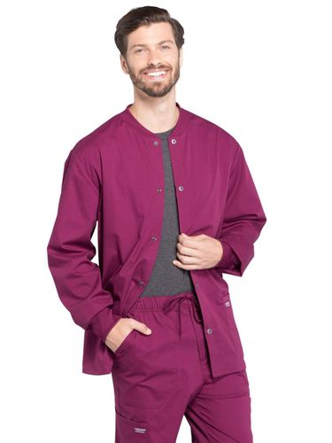 Cherokee Professionals Men's Snap Front Jacket image thumbnail