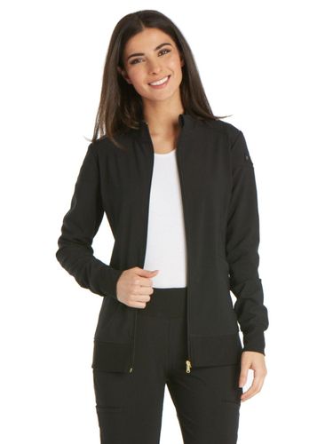 Cherokee iFlex Ladies 2 Pocket Zip Front Jacket image thumbnail