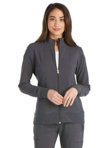 Cherokee iFlex Ladies 2 Pocket Zip Front Jacket image thumbnail