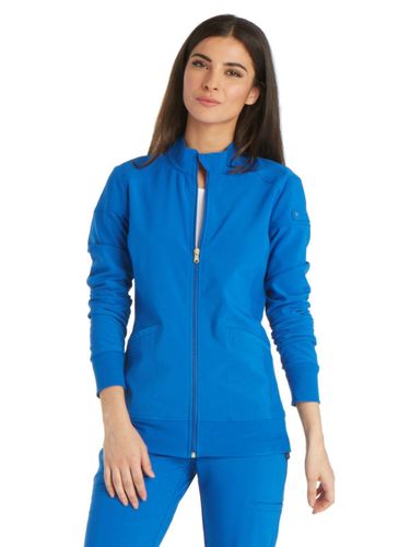 Cherokee iFlex Ladies 2 Pocket Zip Front Jacket image thumbnail