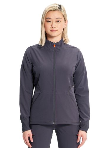 Infinity GNR8 Women's Zip-Front Scrub Jacket image thumbnail