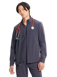 Image of Infinity GNR8 Men's Zip Front Scrub Jacket