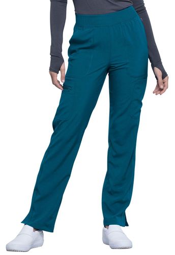 Infinity Women's Mid Rise Knit Waistband Pant image thumbnail
