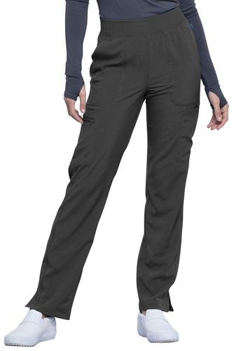 Infinity Women's Mid Rise Knit Waistband Pant image thumbnail