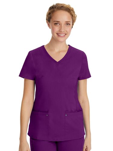 Healing Hands Purple Label Women's Stylish V-Neck image thumbnail