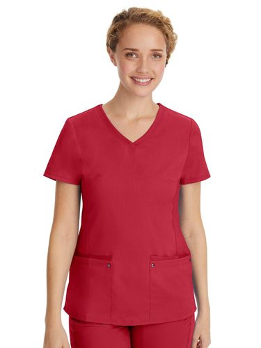 Healing Hands Purple Label Women's Stylish V-Neck image thumbnail