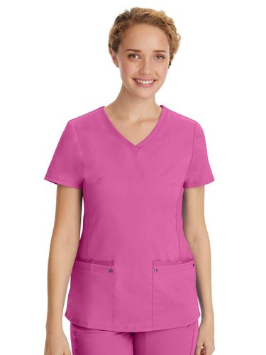 Healing Hands Purple Label Women's Stylish V-Neck image thumbnail