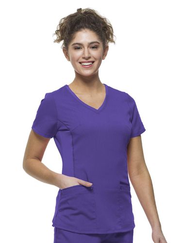 Healing Hands Purple Label Women's Stylish V-Neck image thumbnail