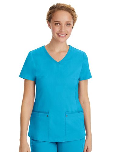 Healing Hands Purple Label Women's Stylish V-Neck image thumbnail