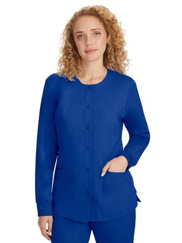 Healing Hands Purple Label Women's Snap-Front Jacket image thumbnail