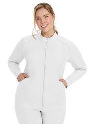 Image of Healing Hands Purple Label Women's Mandarin Collar Scrub Jacket