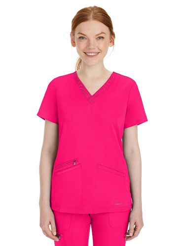 Healing Hands Works Women's Rib V-Neck image thumbnail