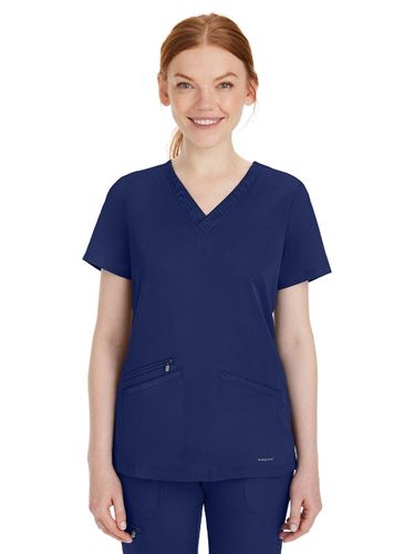Healing Hands Works Women's Rib V-Neck image thumbnail