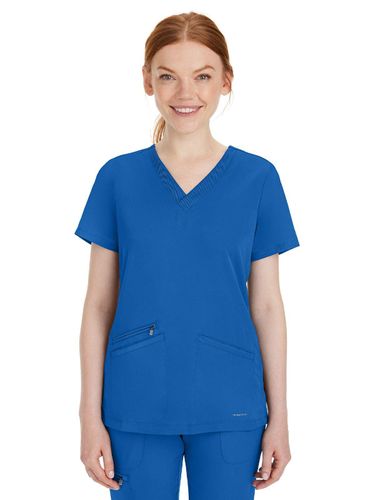 Healing Hands Works Women's Rib V-Neck image thumbnail