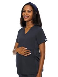 Image of Med Couture Touch Women's V-Neck Maternity Top