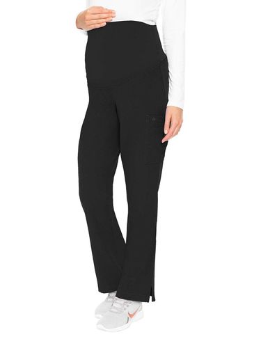 Med Couture Touch Women's 3-Pocket Maternity Scrub Pant image thumbnail