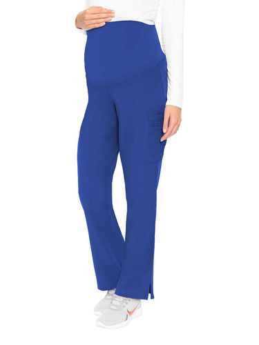 Med Couture Touch Women's 3-Pocket Maternity Scrub Pant image thumbnail