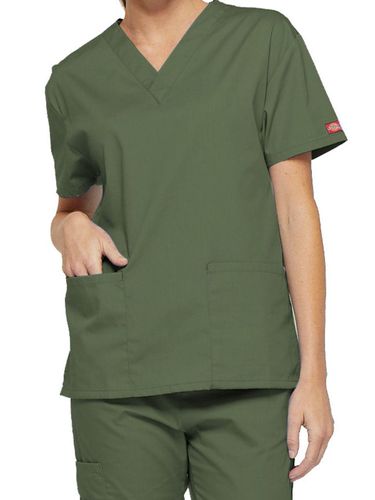 Dickies EDS Signature Women's V-Neck image thumbnail
