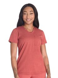 Image of Dickies Balance Women's 2-Pocket Notched V-Neck