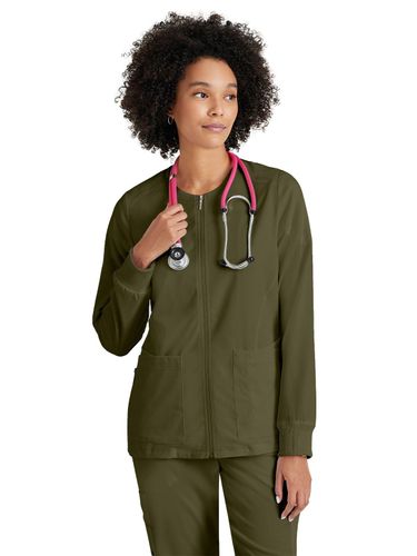 Grey's Anatomy Stretch Women's Gianna Warm-Up image thumbnail