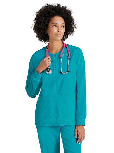 Grey's Anatomy Stretch Women's Gianna Warm-Up image thumbnail