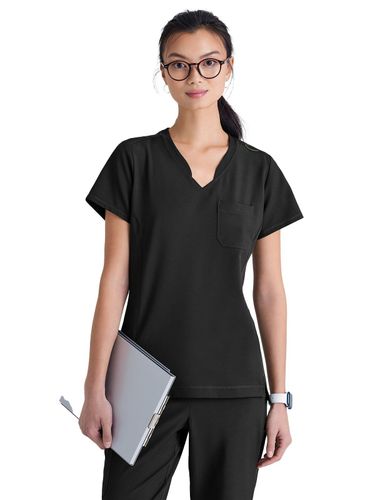 Grey's Anatomy Evolve Women's Banded V-Neck image thumbnail